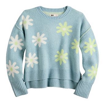 Girls 6-20 SO® Crewneck Pullover Sweater in Regular & Plus Size