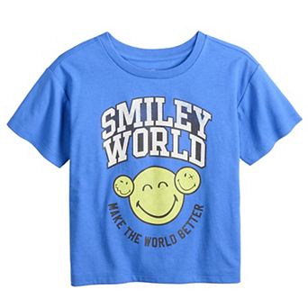 Baby & Toddler Boys Grayson Threads Kids Smiley World Graphic Tee