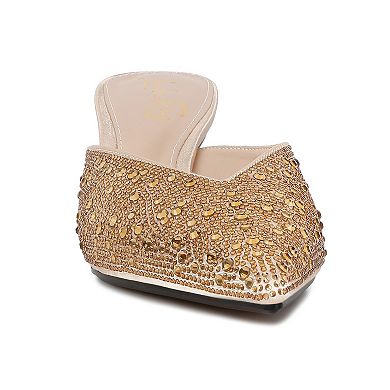 London Rag Women's Heeled Mules