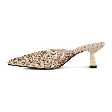 London Rag Women's Heeled Mules