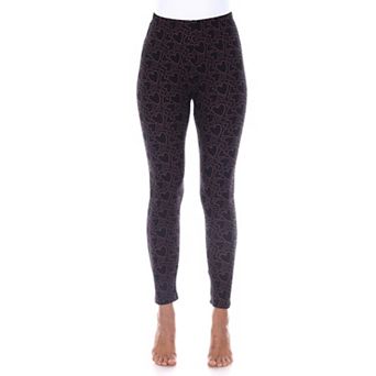 Women's Super Soft Heart Printed Leggings