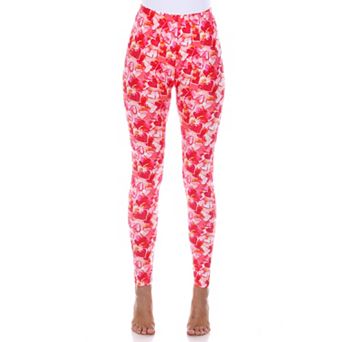Women's Super Soft Heart Printed Leggings