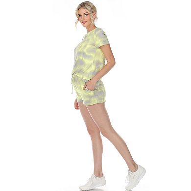 Women's 2 Piece Top & Shorts Lounge Set