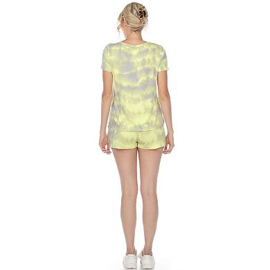 Women's 2 Piece Top & Shorts Lounge Set