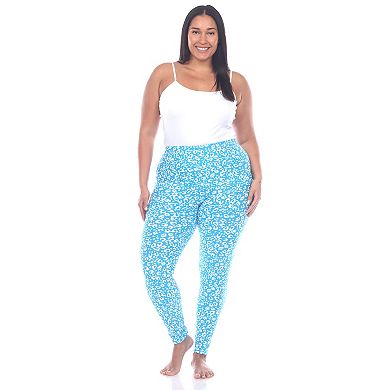 Plus Size Super Soft Leopard Printed Leggings