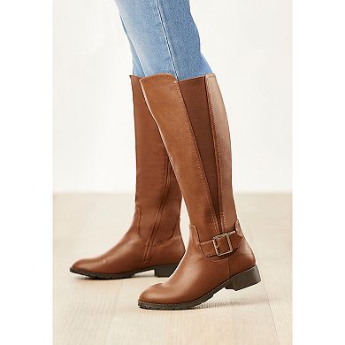 Comfortview Women's The Milan Tall Wide Calf Boot