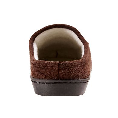 KingSize Men's Microsuede Clog Slippers