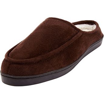 KingSize Men's Microsuede Clog Slippers