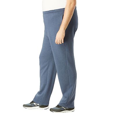 KingSize Men's Big & Tall Fleece Open Bottom PantsKs Sport