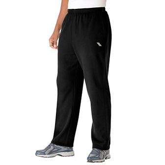 KingSize Men's Big & Tall Fleece Open Bottom PantsKs Sport