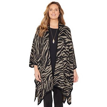 Catherines Women's Plus Size Liz&Me Shawl