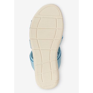 Comfortview Women's The Alivia Water Friendly Slip On Sandal
