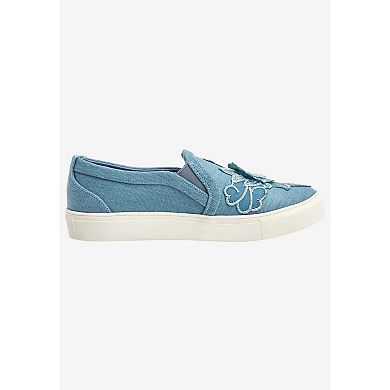 Comfortview Women's The Skyla Slip On Sneaker