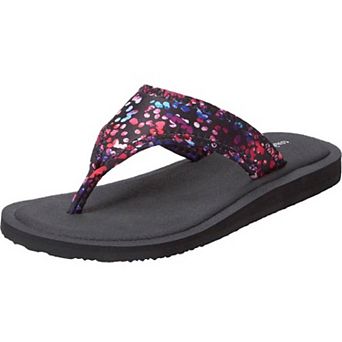 Comfortview Women's The Sylvia Soft Footbed Thong Slip On Sandal
