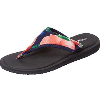 Comfortview Women's The Sylvia Soft Footbed Thong Slip On Sandal