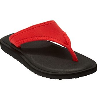 Comfortview Women's The Sylvia Soft Footbed Thong Slip On Sandal