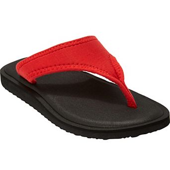 Comfortview Women's The Sylvia Soft Footbed Thong Slip On Sandal