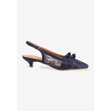 Comfortview Women's The Poppy Slingback