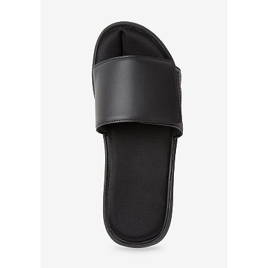 KingSize Men's Memory Foam Slide Sandal