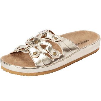 Comfortview Women's The Summer Slip On Footbed Sandal