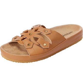 Comfortview Women's The Summer Slip On Footbed Sandal