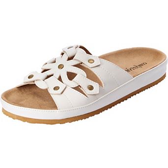 Comfortview Women's The Summer Slip On Footbed Sandal