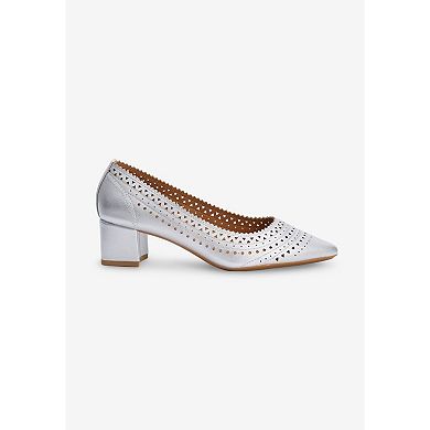 Comfortview Women's The Knightly Slip On Pump