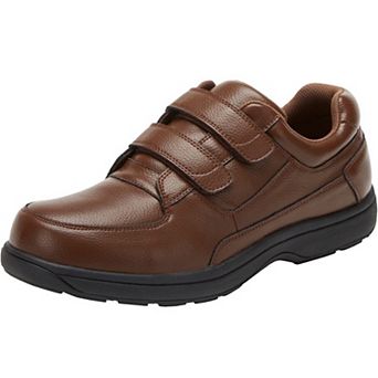 KingSize Men's Double Adjustable Strap Comfort Walking Shoe
