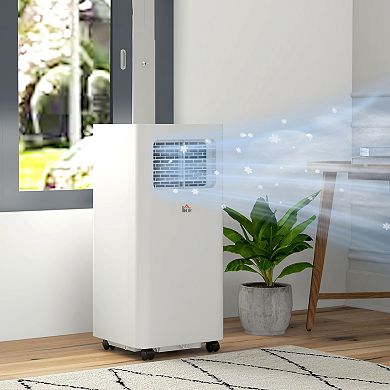 Homcom 8000 Btu Window Portable Air Conditioner With Timer On/off