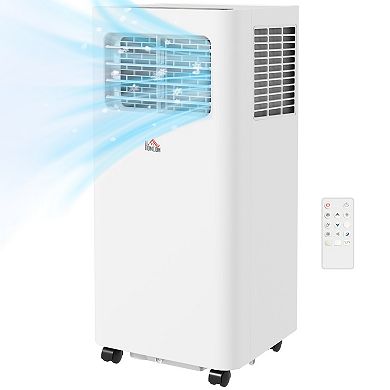 Homcom 8000 Btu Window Portable Air Conditioner With Timer On/off