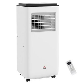 Homcom 8,000 Btu Portable Air Conditioner For 345 Sqft Room, Timer