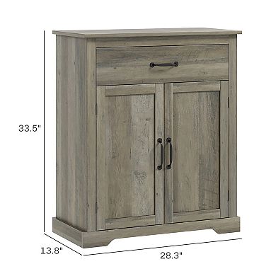 HOMCOM Sideboard Buffet Table, Modern Storage Cabinet