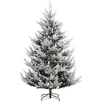 Homcom 7.5 Foot Artificial Christmas Tree Holiday Xmas Tree With Pine Shape