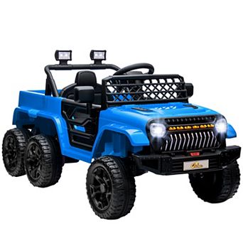 Qaba 12V Kids Electric Car w/ 2WD/4WD Switch, Remote Control