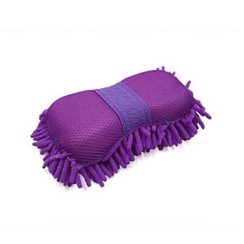 Microfiber Chenille Car Wash Sponge Care Washing Brush Pad Cleaning Tool