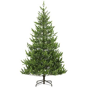 HOMCOM 9ft Artificial Christmas Tree, Sparse Realistic Cedar Tree with 4306 Tips, Easy Assembly