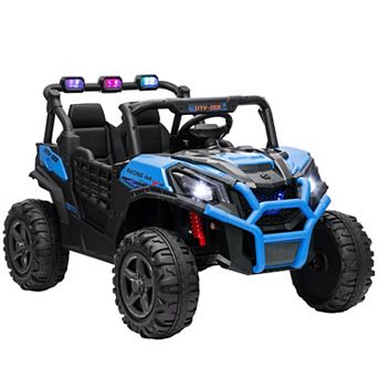 Qaba 2 Seater 24V Electric Car for Kids with Remote Control