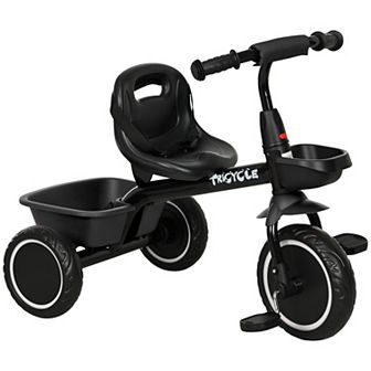 Qaba Tricycle For Kids Age 2-5, Toddler Bike For Children