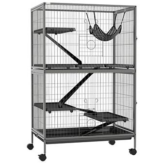 PawHut 5 tier Small Animal Cage, Ferret Cage, Large Chinchilla Cage