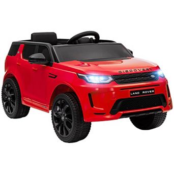 Qaba Land Rover Licensed 12V Kids Ride on Car w/ Soft Start