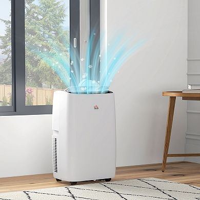 Homcom 12,000 Btu Portable Air Conditioner With Auto & Sleep Mode, Timer