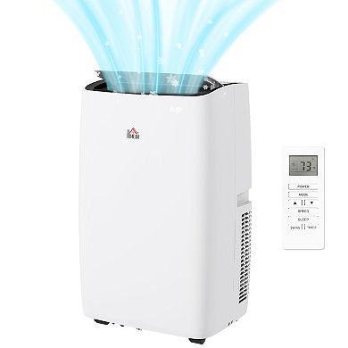 Homcom 12,000 Btu Portable Air Conditioner With Auto & Sleep Mode, Timer