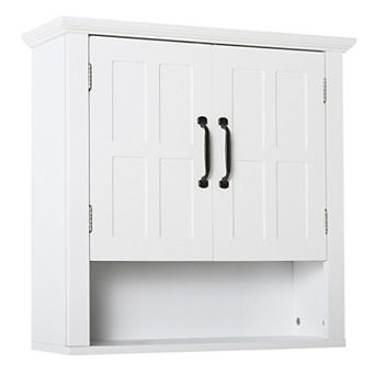 Homcom Bathroom Wall Cabinet, Medicine Cabinet W/ Adjustable Shelf