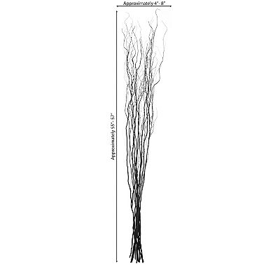 Uniquewise 12 pcs Decorative Dry Branches Willow Sticks - Large