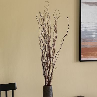 Uniquewise 12 pcs Decorative Dry Branches Willow Sticks - Large