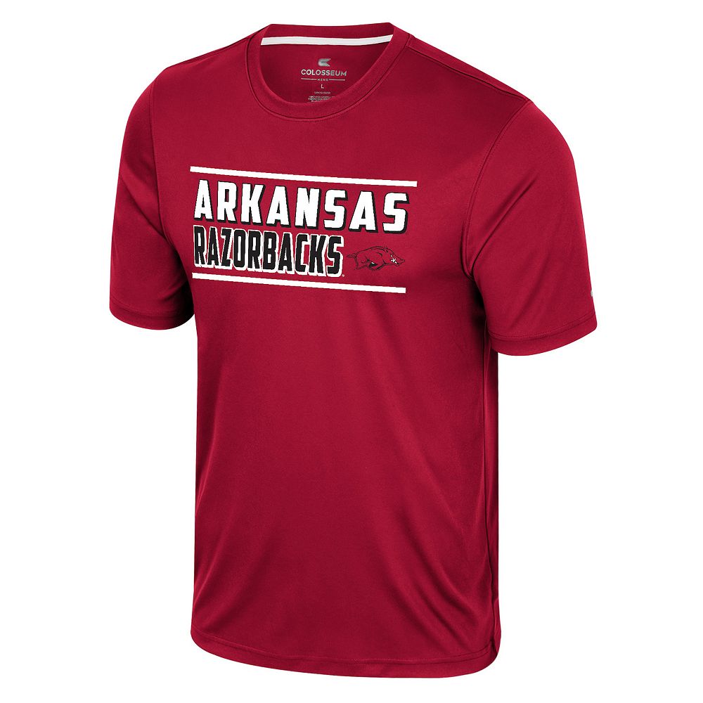 Men's Arkansas Razorbacks Bird Law Short Sleeve Tee