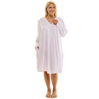Plus Size Croft & Barrow® Long Sleeve Sleep Gown