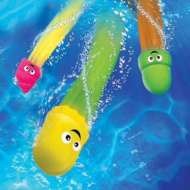 Banzai 6-Piece Aqua Dive Sea Pals Water/Pool Toy Dive Set