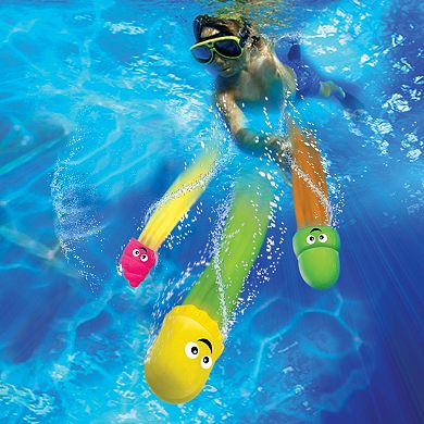 Banzai 6-Piece Aqua Dive Sea Pals Water/Pool Toy Dive Set