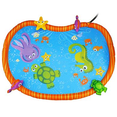 Banzai Jr. 58" Sprinkle Friends Outdoor Water Play Mat